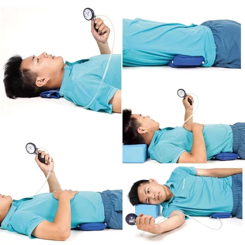 Pressure Biofeedback Stabilizer Core Muscle Trainer With Air Gauge For Posture And Rehab 4