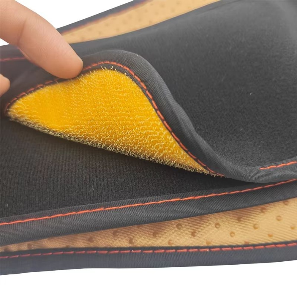 USB Heated Waist Support Belt Far Infrared Thermal Wrap For Back And Belly Comfort 5