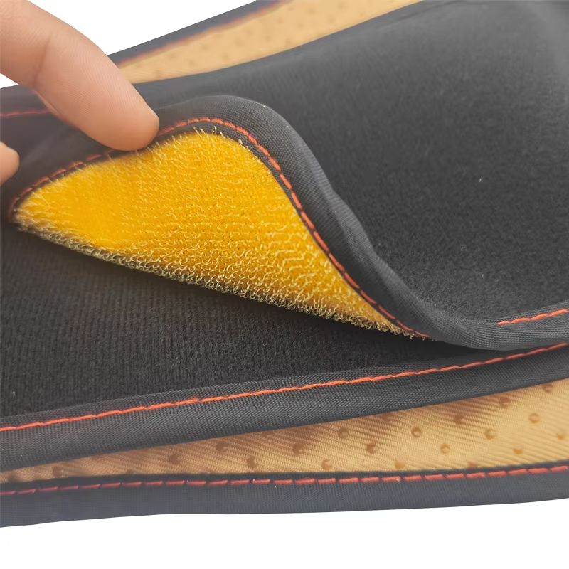 USB Heated Waist Support Belt Far Infrared Thermal Wrap For Back And Belly Comfort 5