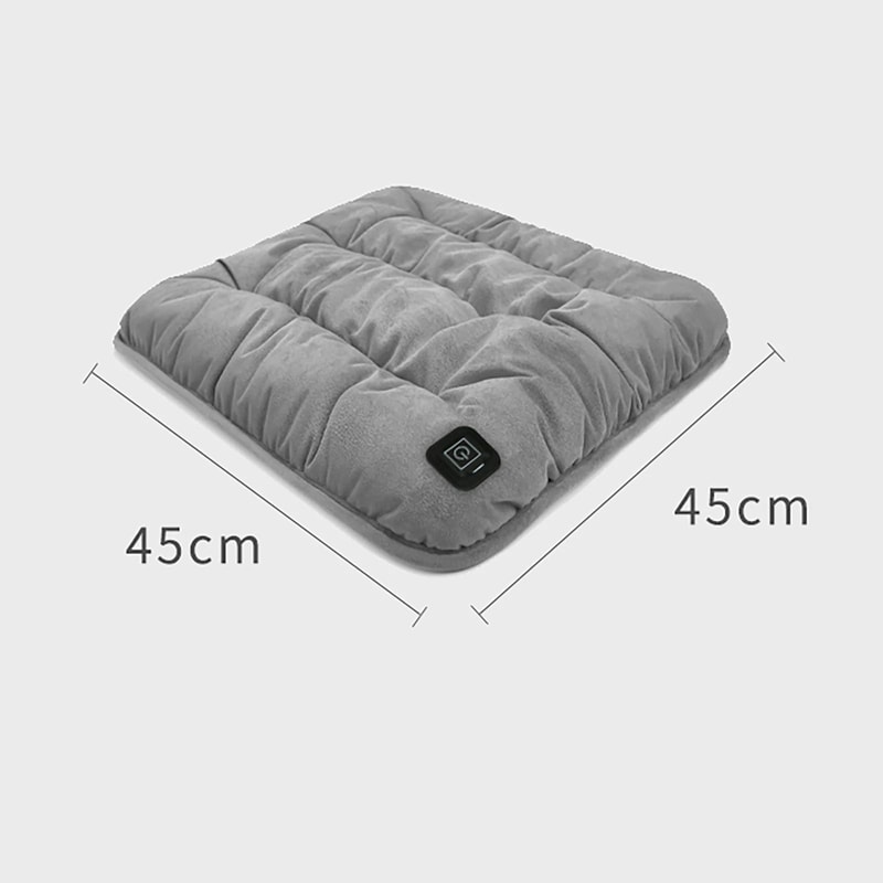 USB Electric Heated Cushion Pad Adjustable Temperature Chair And Pet Warming Seat 177x177in 5