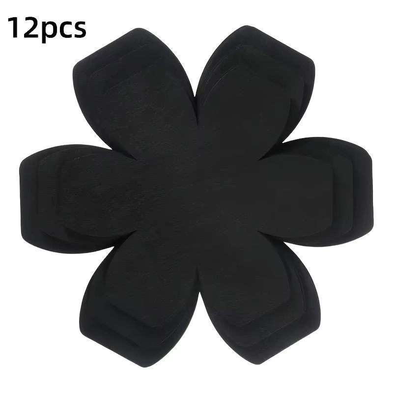 12Piece Felt Pot And Pan Protectors Anti Scratch Non Stick Cookware Divider Pads Set 6