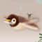 Rechargeable Interactive Bird Cat Toy With Feather Electric Teaser Squeaky Plush Kitty Toy 2