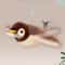 Rechargeable Interactive Bird Cat Toy With Feather Electric Teaser Squeaky Plush Kitty Toy 6