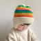 Baby Bear Ear Winter Wool Hat For Infants Soft Warm Knit Baby Beanie 7