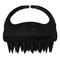 Silicone Scalp Scrubber Shampoo Brush Deep Clean Hair Massager With Handle 12