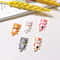 Cute Cartoon Kitten Fridge Magnets Set 5pcs Decorative Magnetic Stickers For Home And Office 4