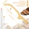 Serrated Bread Bow Cutter Stainless Steel Sourdough Bread Slicer With Bamboo Handle 9