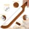 Serrated Bread Bow Cutter Stainless Steel Sourdough Bread Slicer With Bamboo Handle 4
