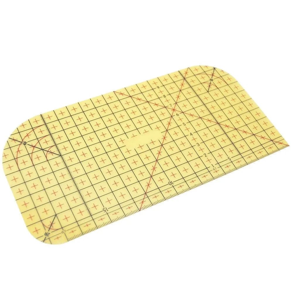 Heat Resistant Hot Ironing Ruler For Sewing Precise Hem Measuring Tool 0