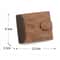 Compact PU Leather Zipper Wallet For Men With Coin Pocket And Card Organizer 1
