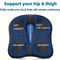 3D Ergonomic Memory Foam Seat Cushion For Office Chair And Car Comfort 4