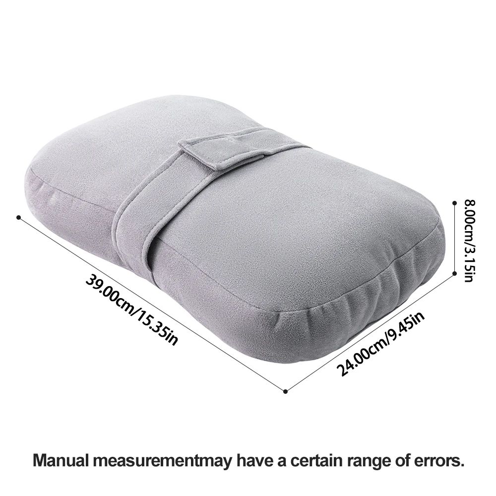 Adjustable Memory Foam Knee Pillow For Side Sleepers With Leg Support Strap 1