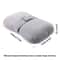 Adjustable Memory Foam Knee Pillow For Side Sleepers With Leg Support Strap 1