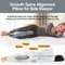 Adjustable Memory Foam Knee Pillow For Side Sleepers With Leg Support Strap 3