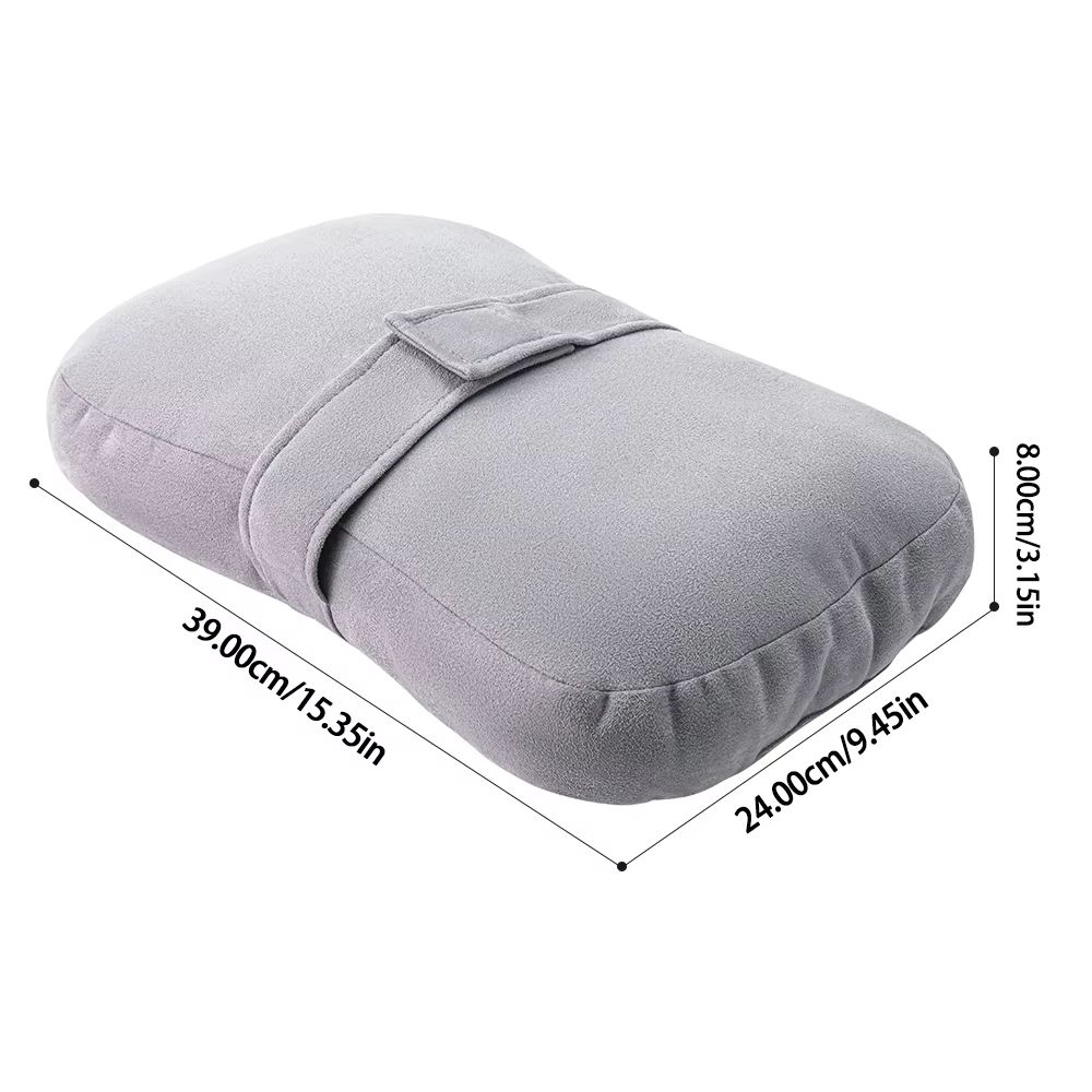Adjustable Memory Foam Knee Pillow For Side Sleepers With Leg Support Strap 6