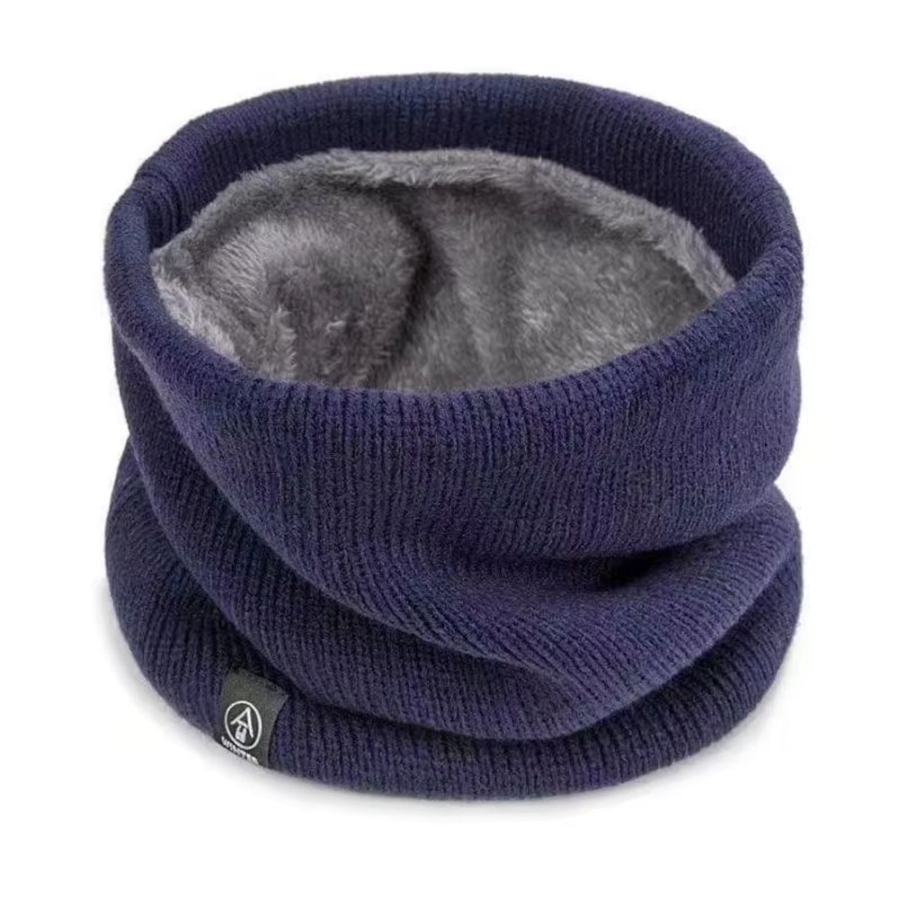 Thick Plush Winter Neck Gaiter Scarf For Windproof Outdoor Warmth 8