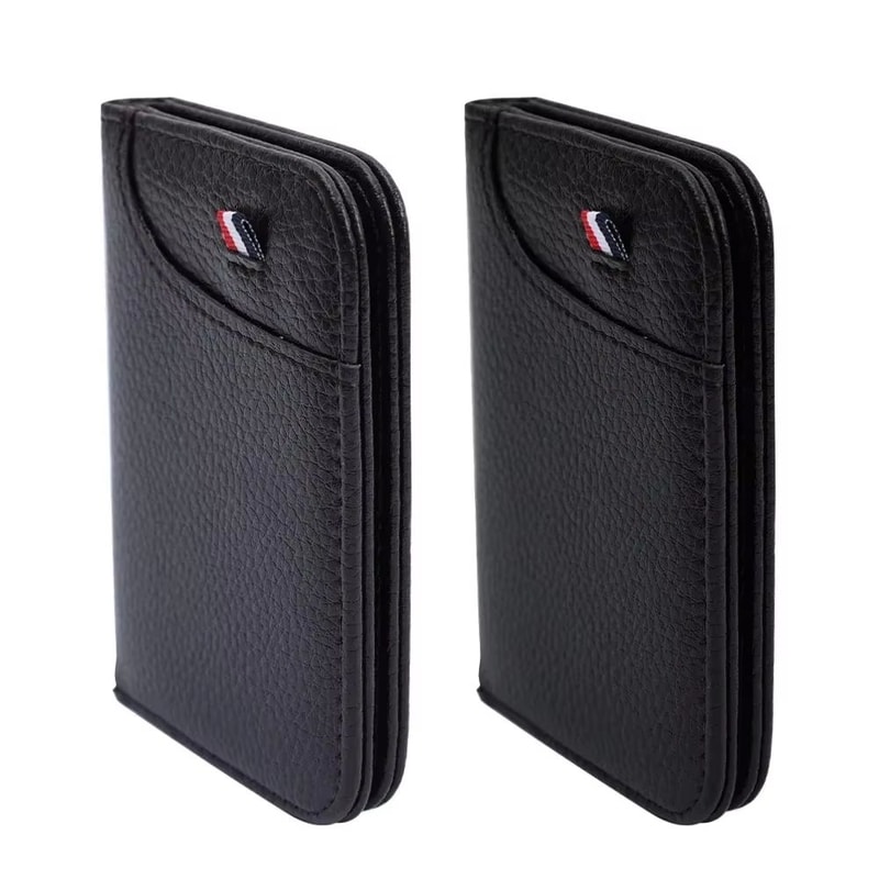 Ultra Slim PU Leather Mini Wallet For Men With Compact Card Holder Design 5