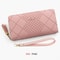 Multi Pocket Long PU Leather Wallet Clutch For Women With Zipper Coin Purse And Phone Storage 1