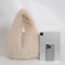 Cute Plush Furry Hobo Shoulder Bag For Women With Soft Faux Fur Design 5