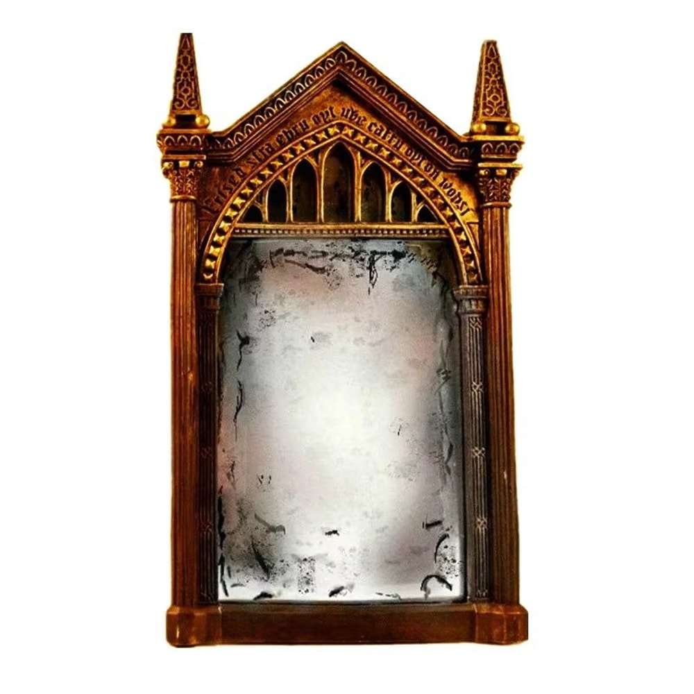 Enchanted Mirror Of Erised Bookshelf Decor Wizard Display 0