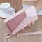 Lychee Pattern Double Zipper Long Wallet Purse For Women 0