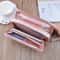 Lychee Pattern Double Zipper Long Wallet Purse For Women 1