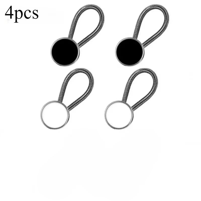Telescopic Waist Button Extender Adjustable No Sew Jeans And Pants Expander 8