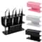 6 Slot Acrylic Tweezer Organizer Stand For Eyelash Extensions And Makeup Tools 0