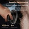 4 Head Handheld Fascia Massage Gun Deep Tissue Muscle Recovery Tool 0