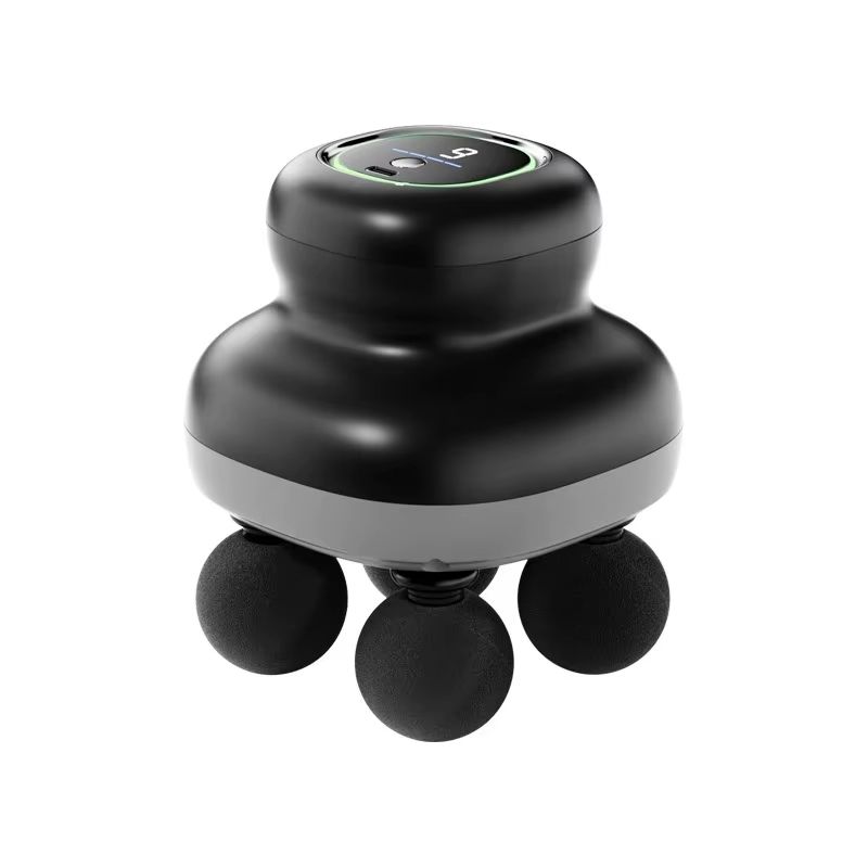 4 Head Handheld Fascia Massage Gun Deep Tissue Muscle Recovery Tool 5