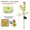 SolarBloom Butterfly Dandelion Garden Light For Outdoor Decor 3
