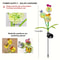 SolarBloom Butterfly Dandelion Garden Light For Outdoor Decor 3