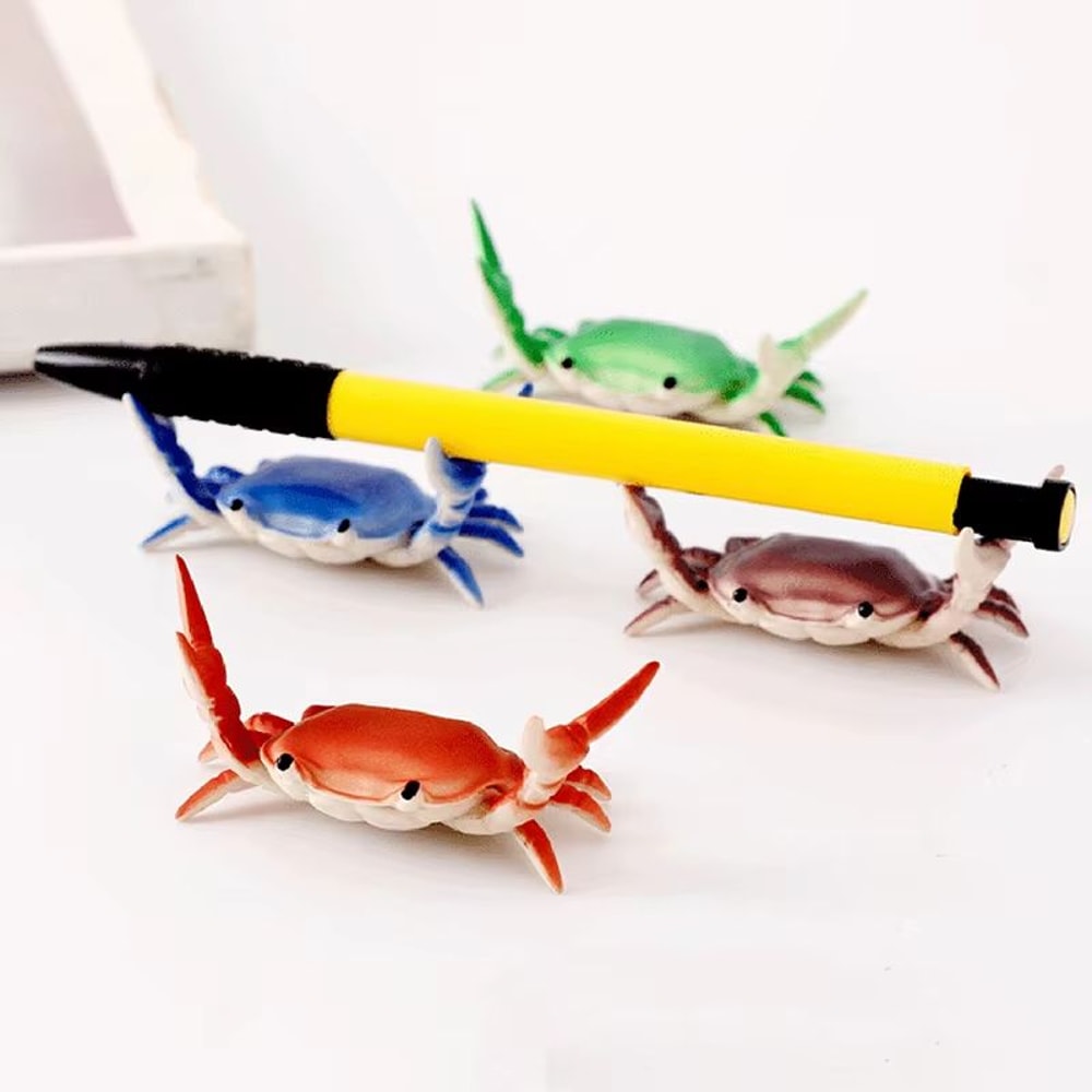 CrabFlex Funny Weightlifting Pen Holder For Cute Desk Organization 1
