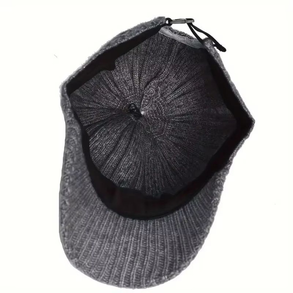 CozyPeak Knitted Baseball Cap For Warm Autumn And Winter Style 4