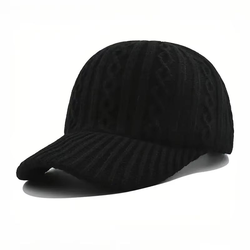 CozyPeak Knitted Baseball Cap For Warm Autumn And Winter Style 6
