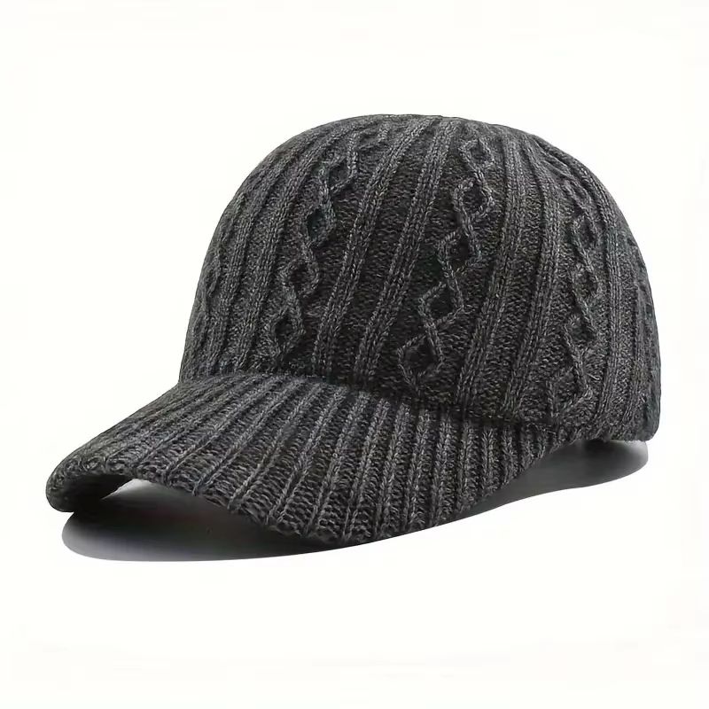 CozyPeak Knitted Baseball Cap For Warm Autumn And Winter Style 8