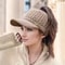 CozyShield Thick Lined Knitted Sun Cap With Ear Protection For Women 9