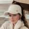 CozyShield Thick Lined Knitted Sun Cap With Ear Protection For Women 4