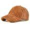 VelvetCord Classic Corduroy Baseball Cap For Women Streetwear Style 5