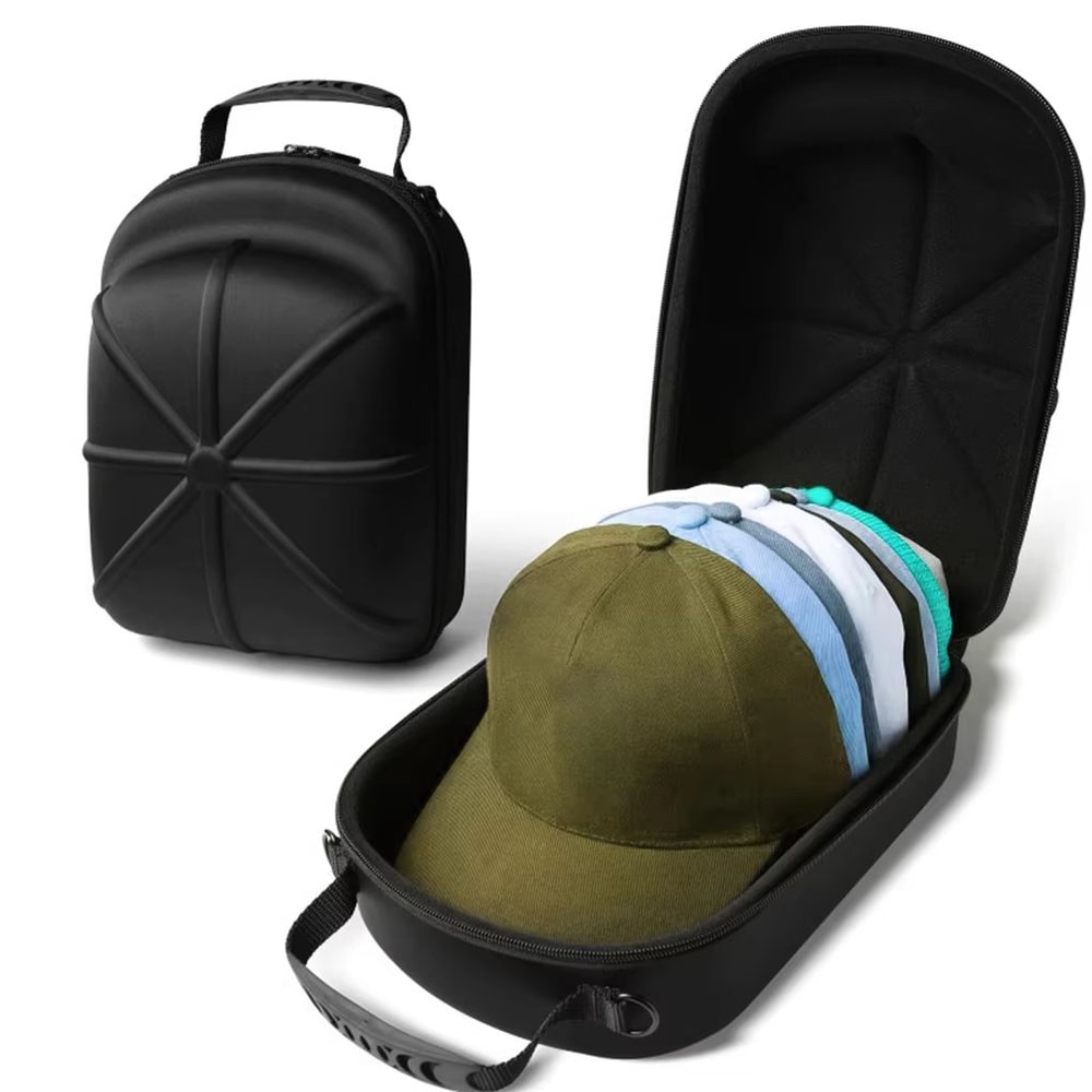 CapGuard Hard Shell Hat Travel Case For Baseball Caps Storage 1