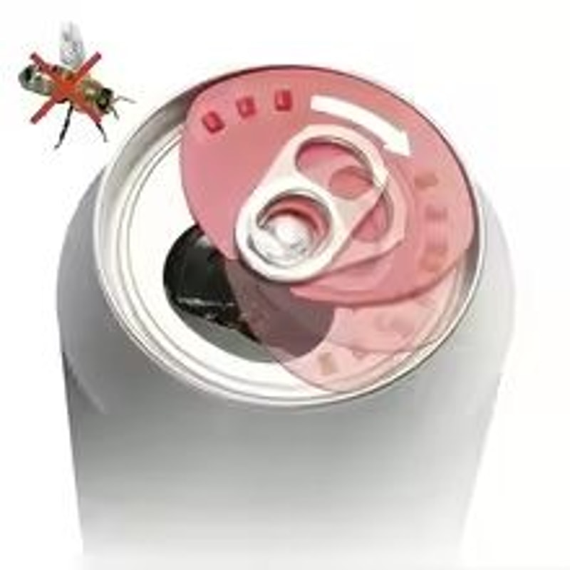 FreshSeal Reusable Soda Can Lid Set For Spill Proof Drink Protection 1