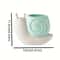 Snail Shape Desk Organizer Pen Holder With Multi Compartment Storage 2