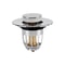 Universal Pop Up Sink Drain Stopper With Hair Catcher Chrome Rebound Filter Plug For Bathroom Basi 6