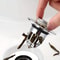 Universal Pop Up Sink Drain Stopper With Hair Catcher Chrome Rebound Filter Plug For Bathroom Basi 7