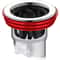 Odor Proof Floor Drain Valve With One Way Backflow Prevention Core 5
