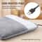 USB Electric Foot Warmer Heating Pad With Plush Washable Cover 2