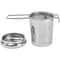 304 Stainless Steel Tea Infuser With Lid And Collapsible Double Handle 5
