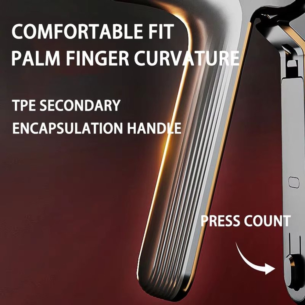 Electronic Counting Grip Strength Trainer With Adjustable Resistance Smart Hand Gripper For Wrist 3