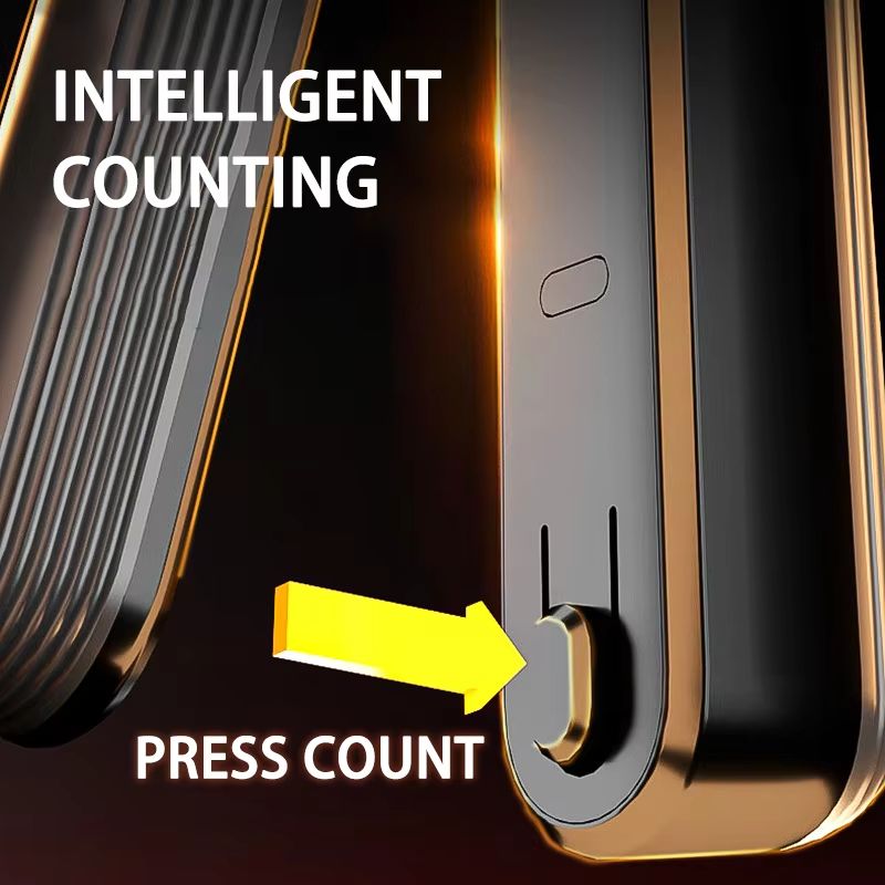 Electronic Counting Grip Strength Trainer With Adjustable Resistance Smart Hand Gripper For Wrist 4