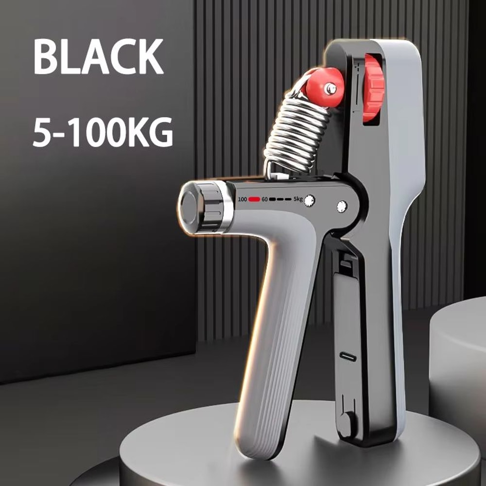 Electronic Counting Grip Strength Trainer With Adjustable Resistance Smart Hand Gripper For Wrist 7